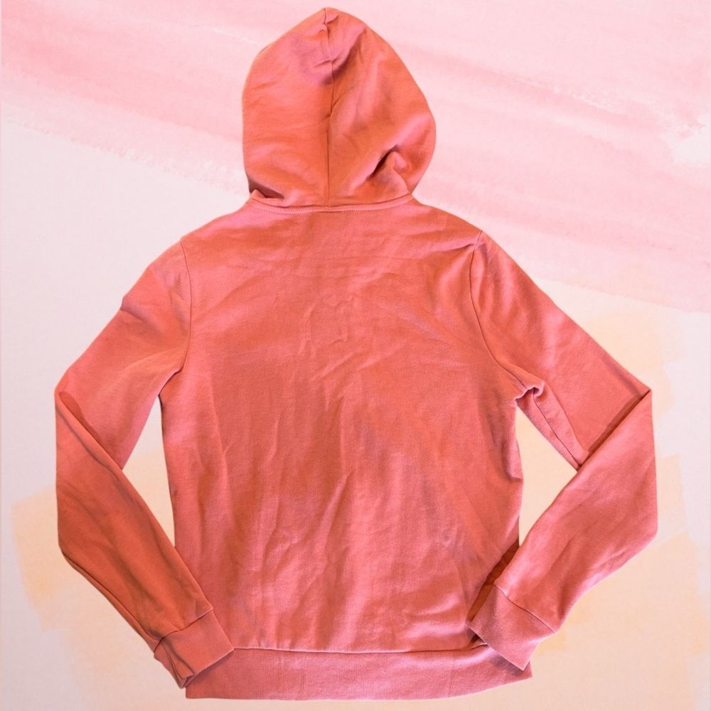 Victoria’s Secret PINK Everyday Lounge Full-Zip Hoodie - Dusty Coral Size Small - Picture 6 of 9
